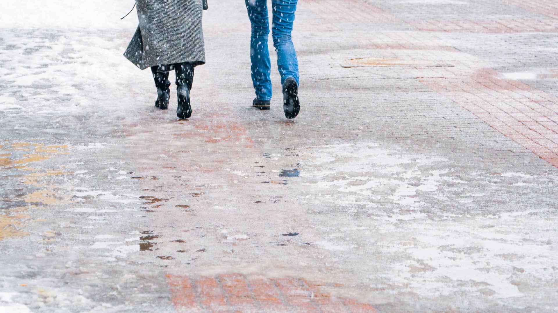 Sleet in the City Means Your Sidewalk Fall Could Be NYC's Fault