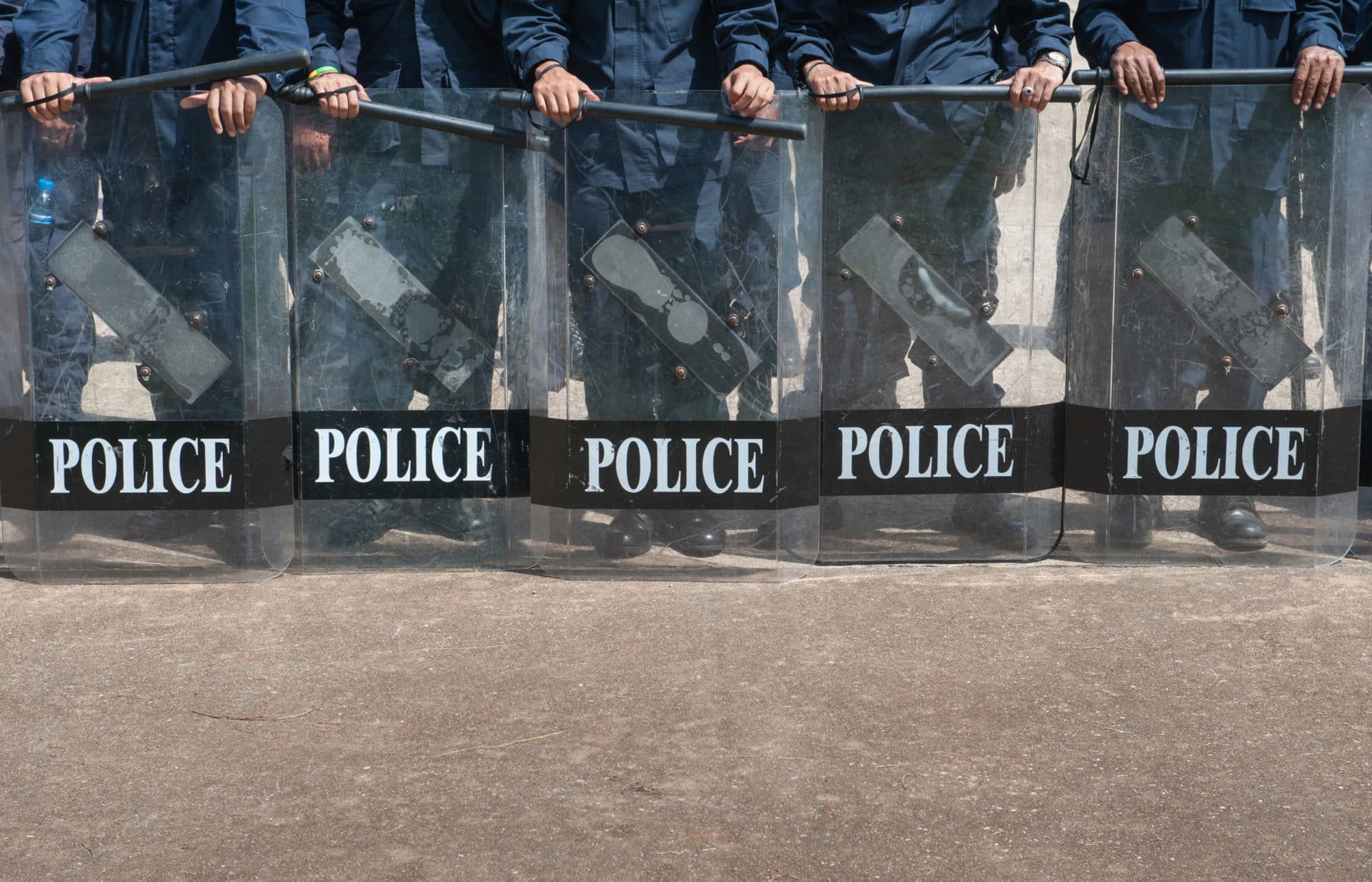 Inauguration Protesters Pepper Sprayed by Cops 