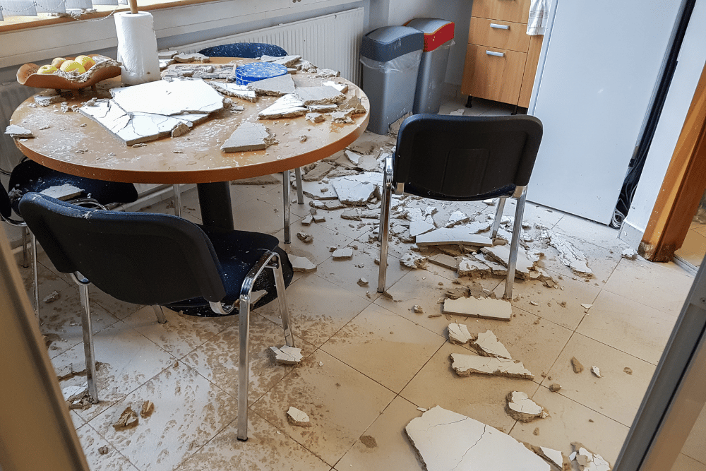 Who Pays If You Are Injured in a NY Ceiling Collapse?